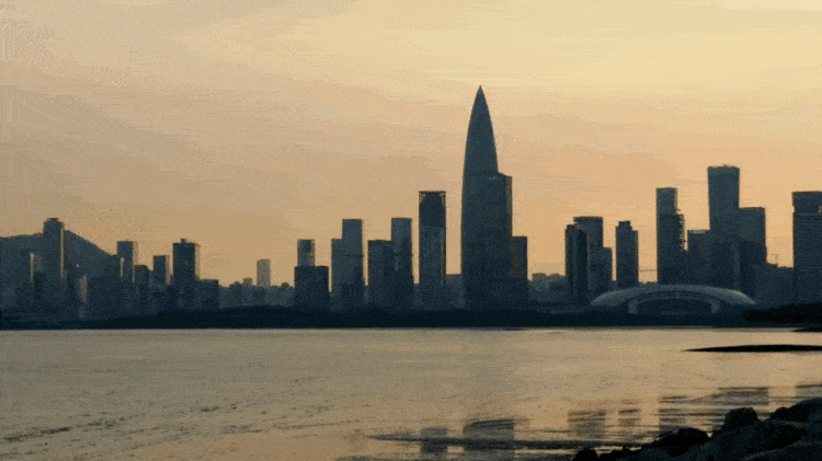 听风看海浪漫一夏深圳湾看日出日落的最佳机位在这里