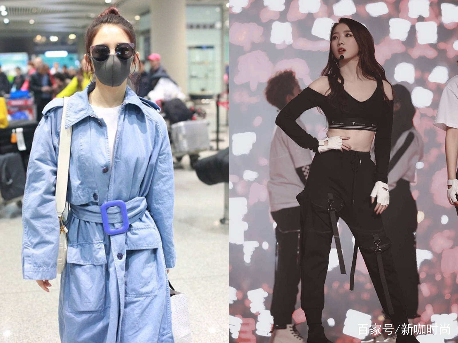 风衣|梨形身材的女生穿风衣,避免孟美岐这样的款式,显胖又邋遢