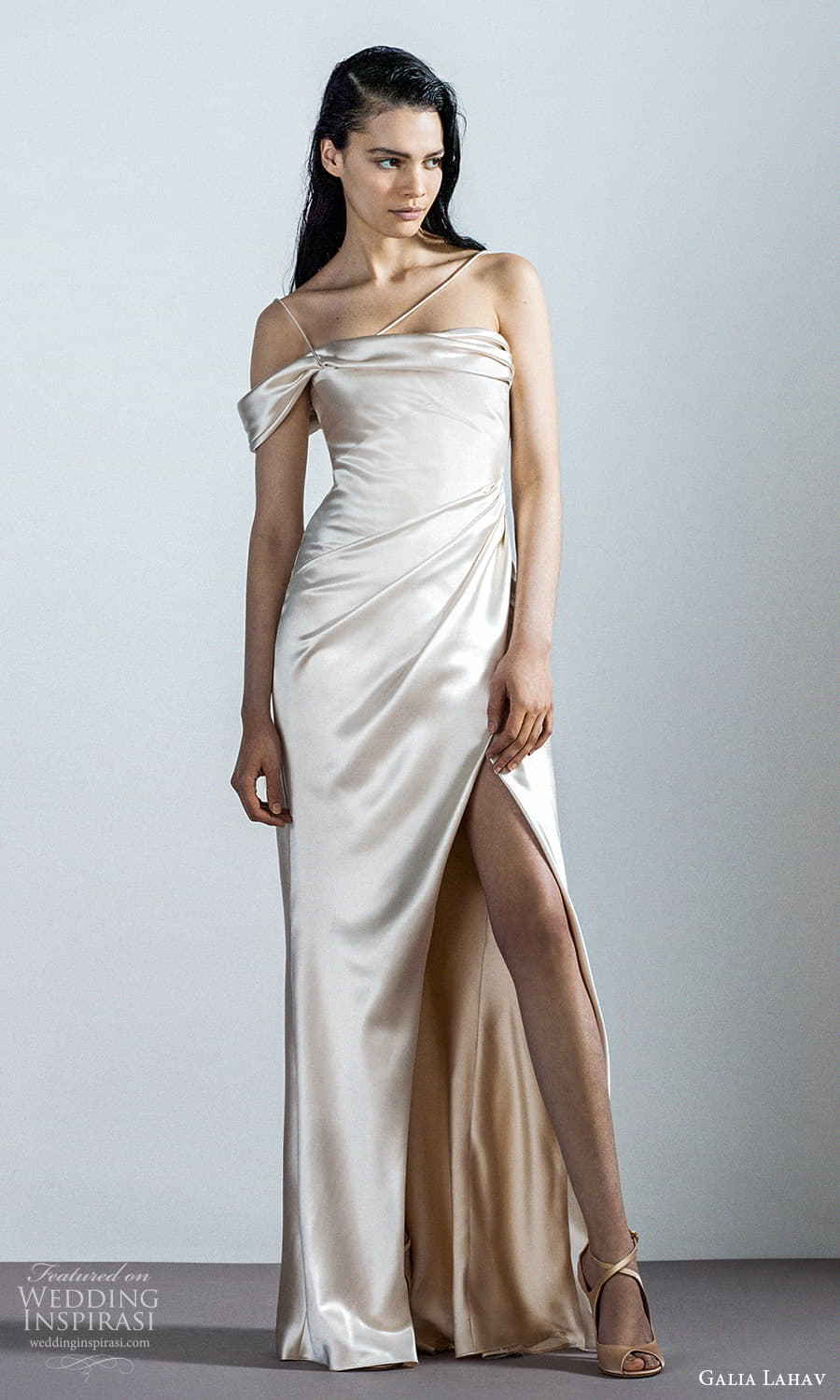 丝绸|Galia Lahav Pret-A-Porter 2022 ＂Lumière＂ 婚纱系列 清爽的现代新娘嫁衣