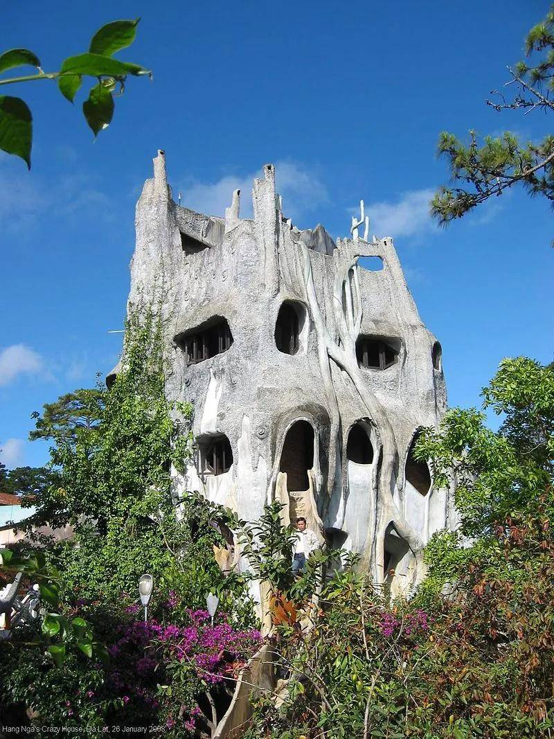 世界十大“最怪异”建筑之一 | H?ng Nga Guesthouse