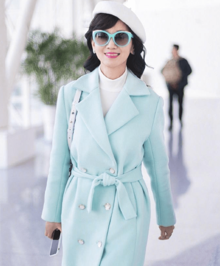 链条|哪有什么不老女神，赵雅芝的少女感除了粉嫩的衣服，全靠墨镜撑着