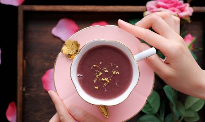 玉米糊|1个女人的极简早餐,网友:这样的早餐才高级,随便吃哪能这么美