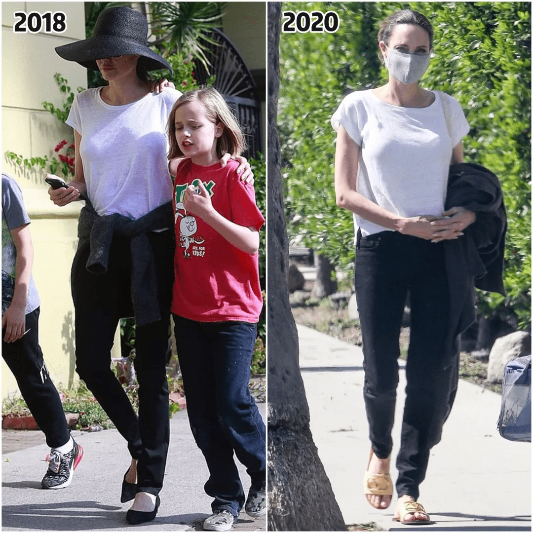 朱莉|朱莉还在穿10年前“旧衣服”，这几件都好经典，优雅百搭还提气质