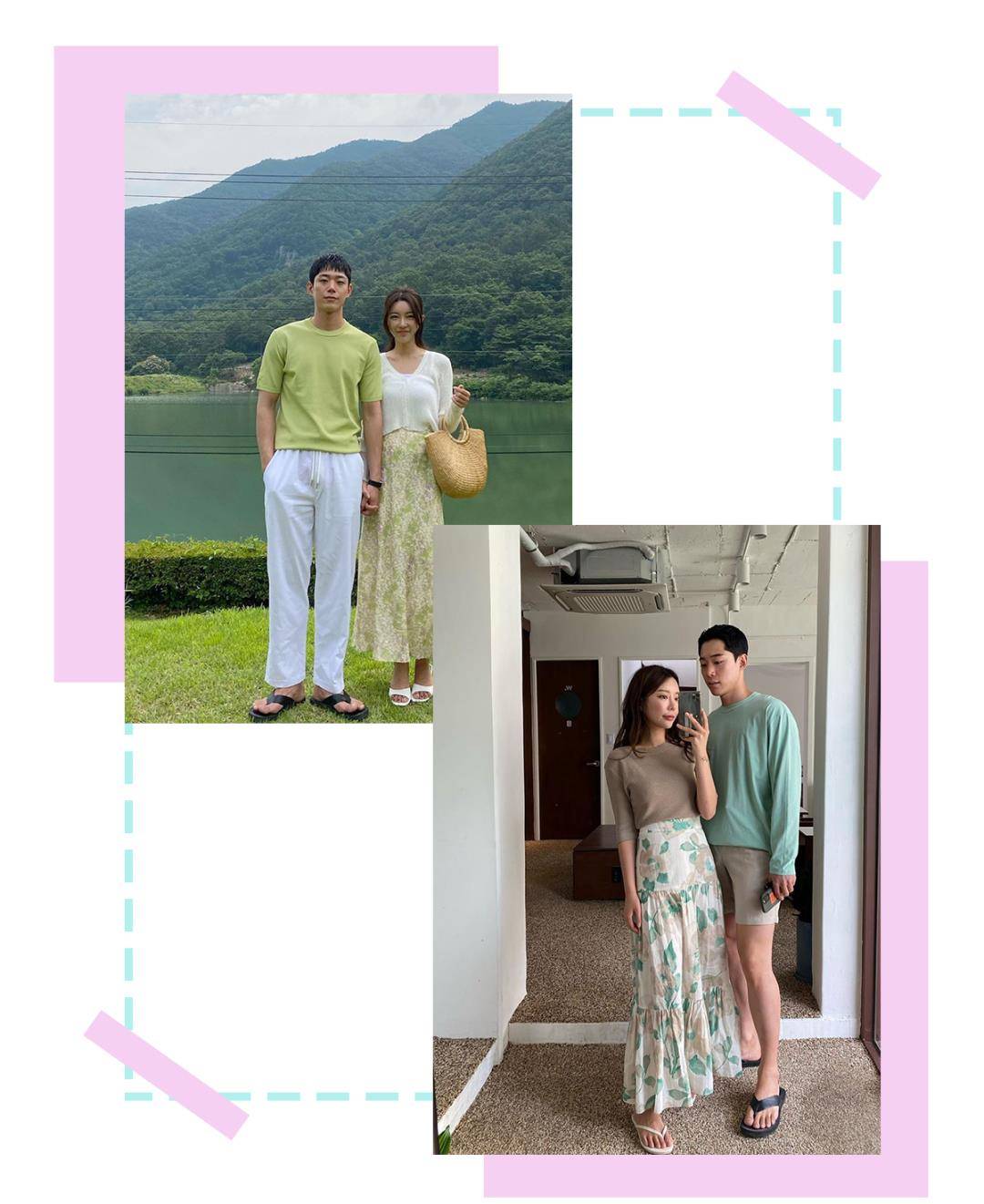 颜色|情侣装千万别这么穿!甜甜甜疯了,看完就想谈恋爱!