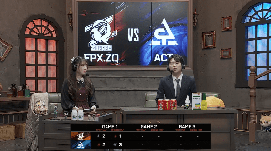 pick|第五人格2021IVL夏季赛常规赛FPX.ZQ vs ACT第一局