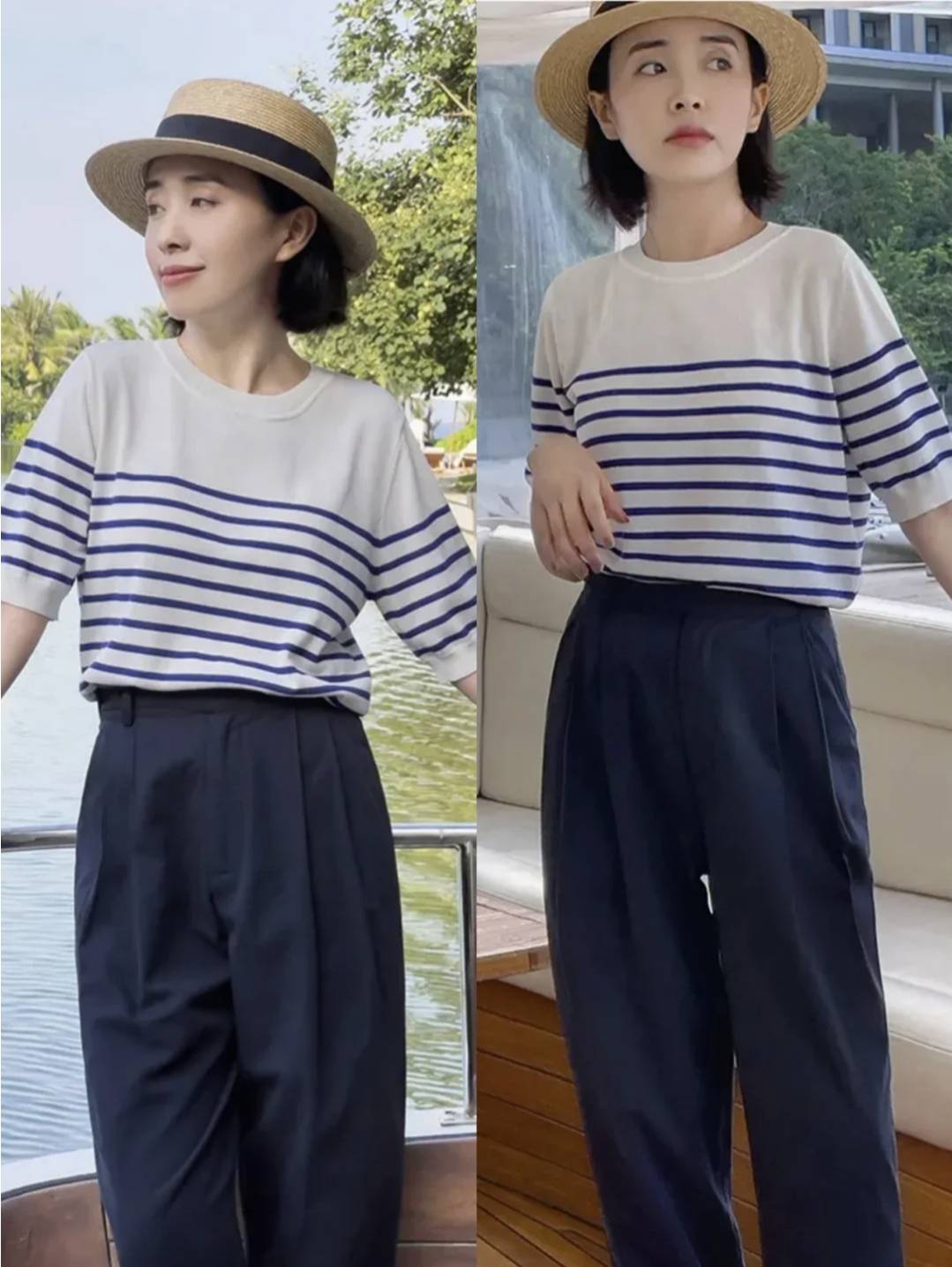 整体|中年女性的8套穿搭示范，时髦减龄