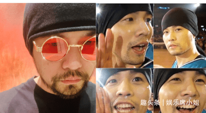 周杰伦罕晒自拍照 戴红色墨镜蓄浓密大胡子 无惧烈日头裹黑巾