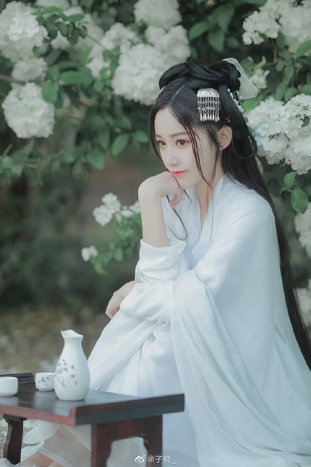 摄影|汉服小仙女：花开花落又一期
