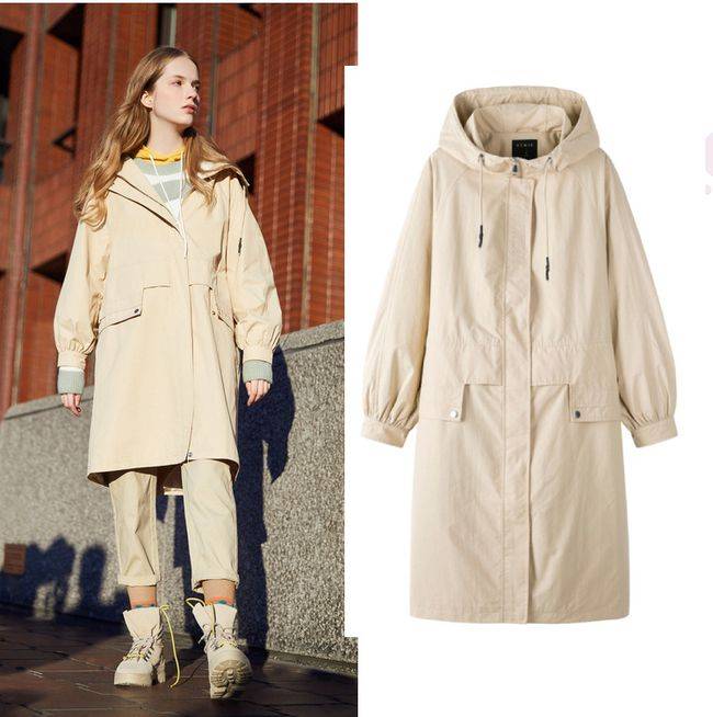 显得|18款卡其色风衣时尚穿搭