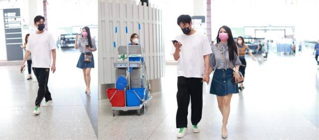 夏天|伊能静真是“优雅派掌门”，穿飘带衬衫配牛仔裙，与秦昊更像姐弟