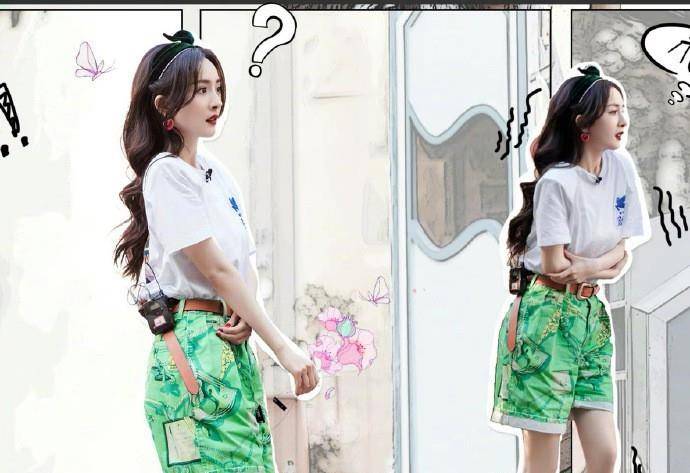 杨幂|杨幂《密逃3》超前聚会！穿“爸爸裤”被吐槽，戴蝴蝶结似女学生