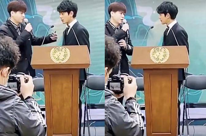 耳环|丁真进军联合国，首组世界大片穿西装戴耳环咧嘴笑，大白牙太治愈