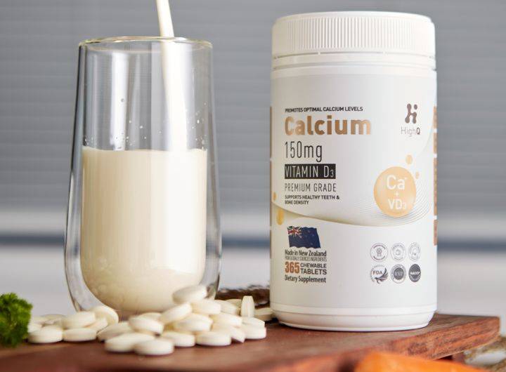 符合中国|新西兰HighQ鲜奶钙片，可以含着吃的美味钙片