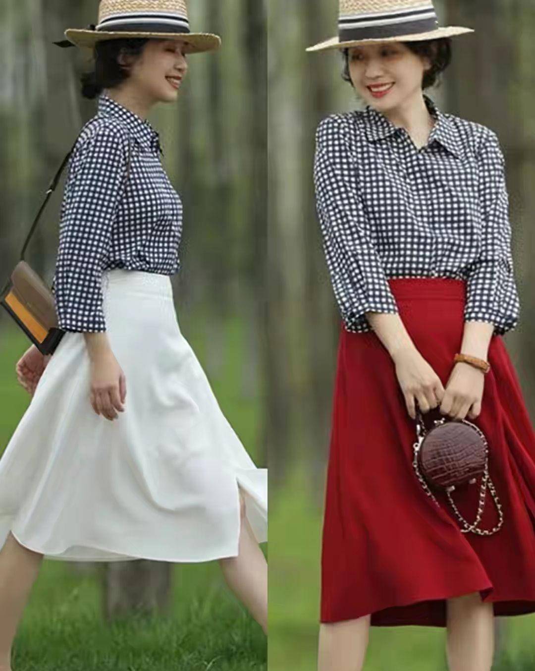 美人|50岁女人夏天怎么穿好？打扮尽量以素净、高雅为主，做个气质美人
