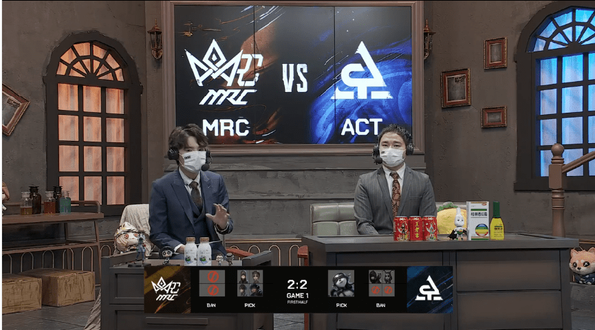 前锋|第五人格2021IVL夏季赛常规赛MRC vs ACT第一局 ACT求生者三出