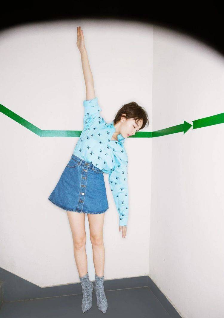 视觉|修饰腿型的A字裙，夏季穿搭的必选单品，款式百搭风格百变