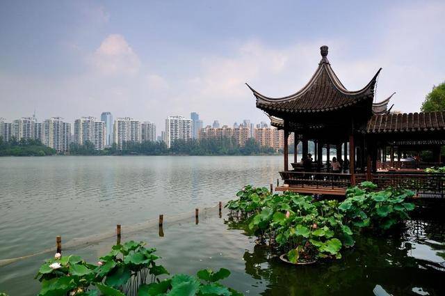 南京“莫愁湖”风光秀丽，但是要收费，法国游客直言很可惜