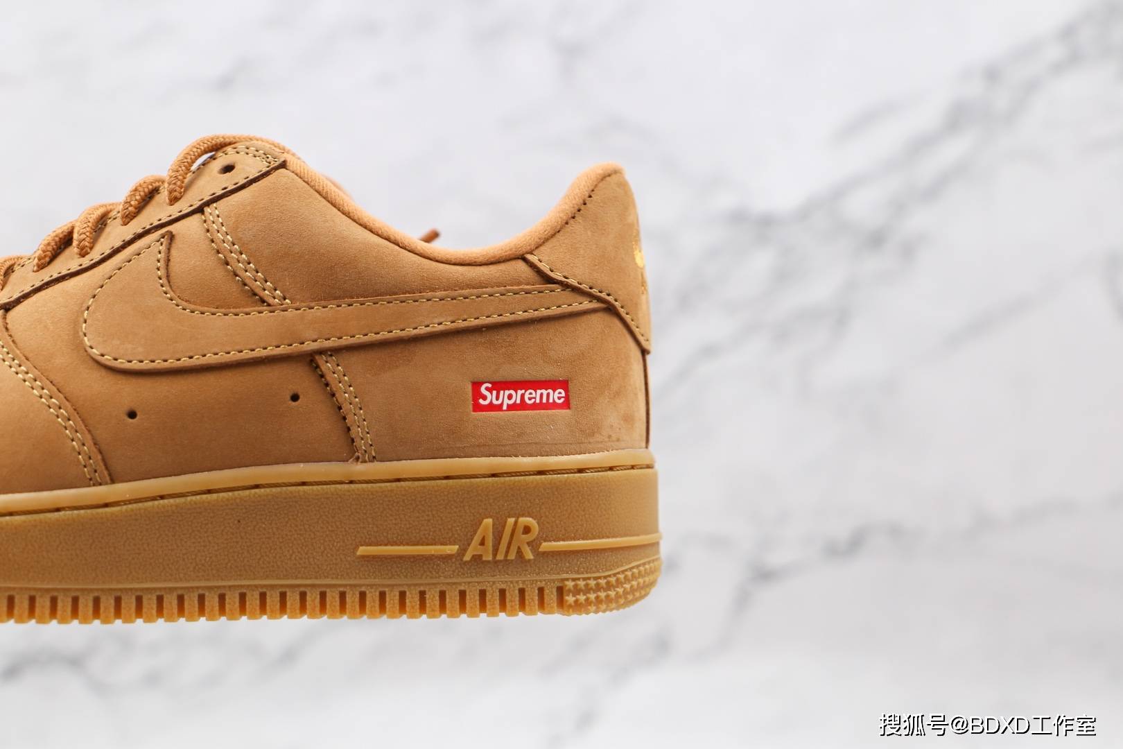 Supreme|耐克Nike Air Force 1 Low Flax x Supreme联名款纯原版本