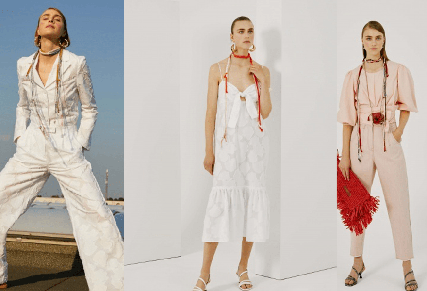 增加了|Beatrice .b 2021春夏,在金属光泽感和手工针织中,感受天空和舒适