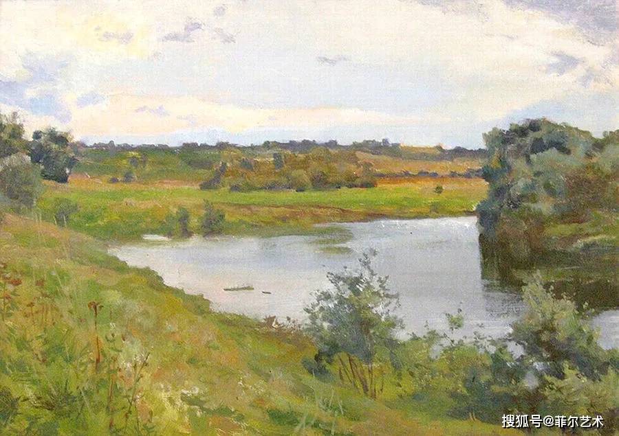 俄罗斯女画家维多利亚哈尔琴科风景油画作品欣赏