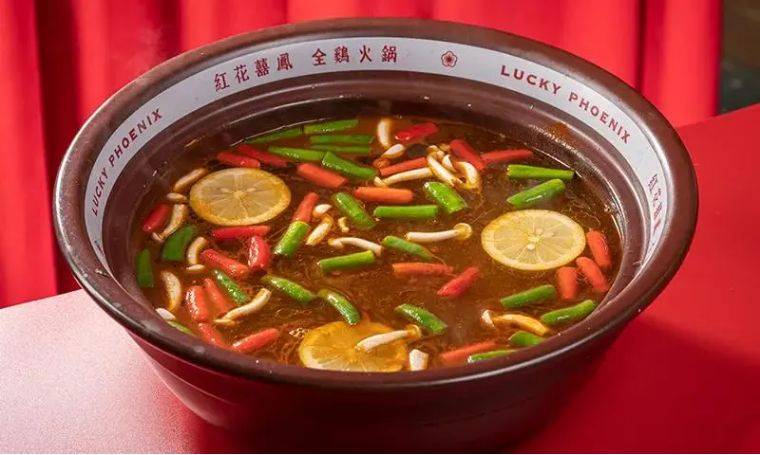 吃u优选美食探店分享大连新晋国潮火锅店红花喜凤时尚火锅