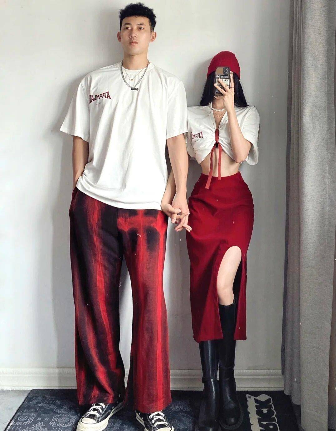 女生|情侣520约会高甜穿搭，酷girl也能变淑女，清新时尚满满的少年感