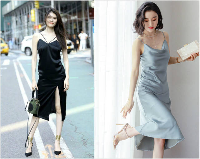 材质|26年前的吊带裙，如今看怎么还那么时髦，时尚果然是个圈