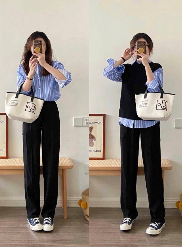 颜色|初秋这样搭配，显得很优雅