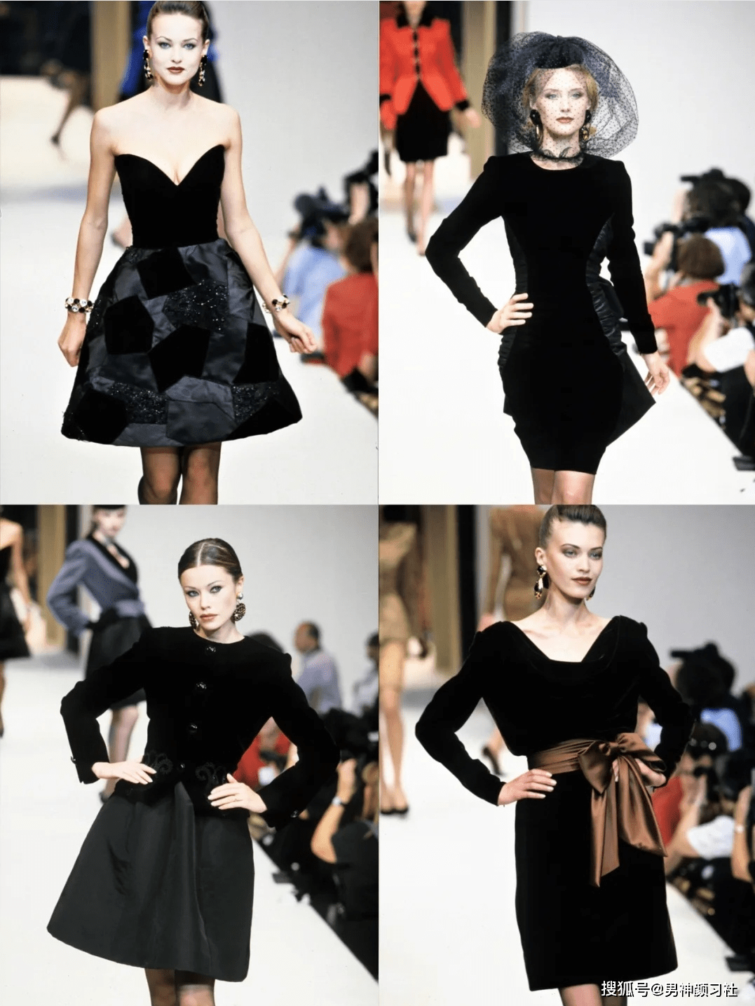 黑色|“社交风”小黑裙,到肩是优雅,到背是女皇!看明白了吗?