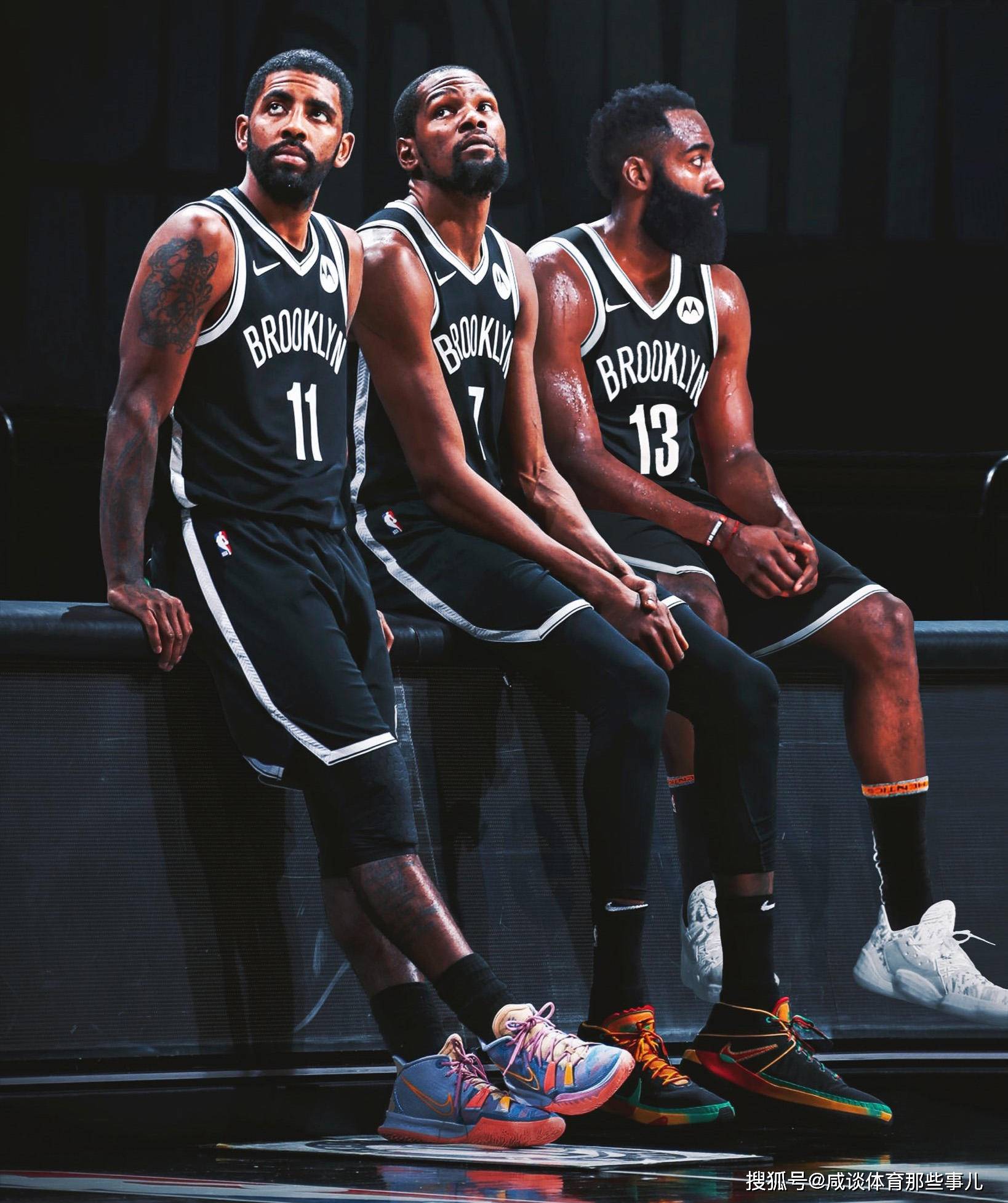 篮网三巨头值55亿哈登老大实锤年薪5300万欧文排行老三