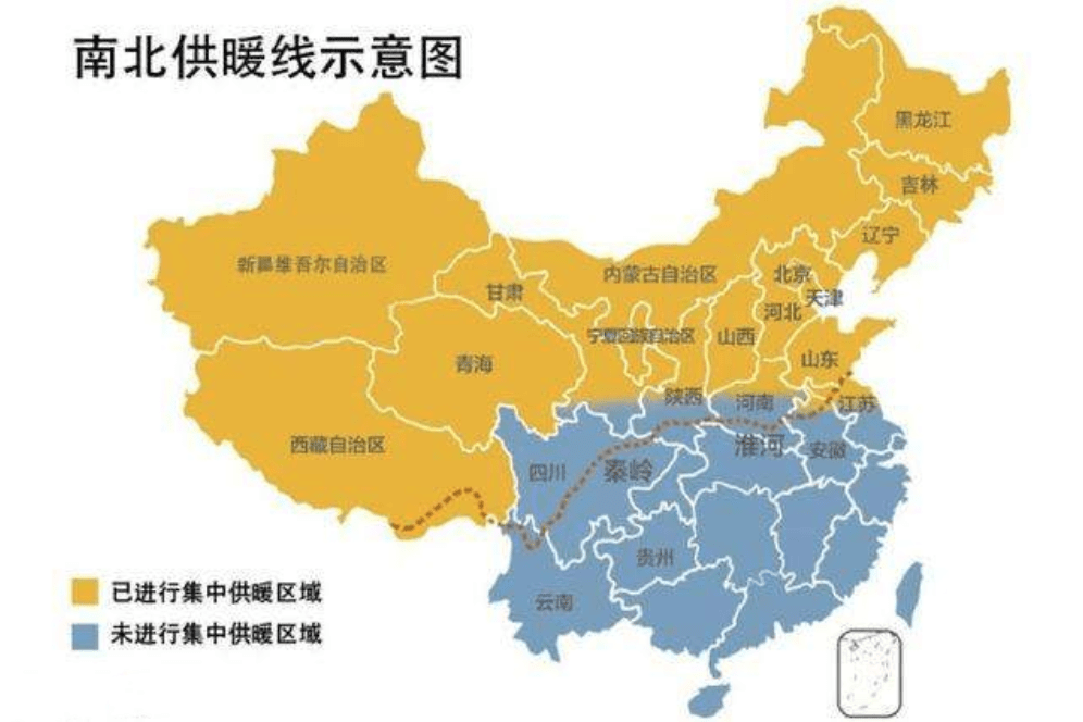 原创中国南北分界线横穿的省份较为尴尬南北方人分不清楚