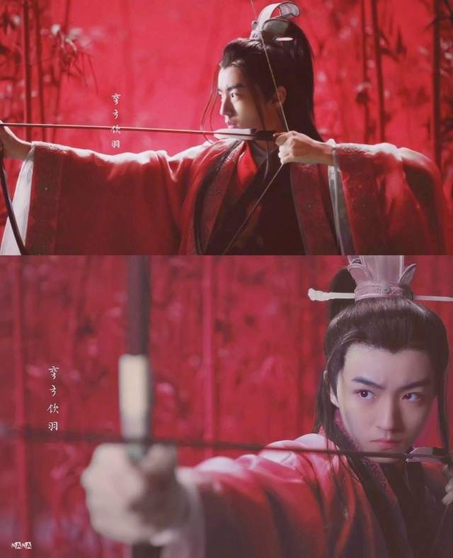 男星|古装红衣美男，龚俊、杨洋、肖战等男星，谁是你心头的朱砂痣？