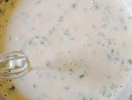 做法|家常版“鸡蛋泡芙”,咸香松软鼓大泡,无添加早餐吃着更放心