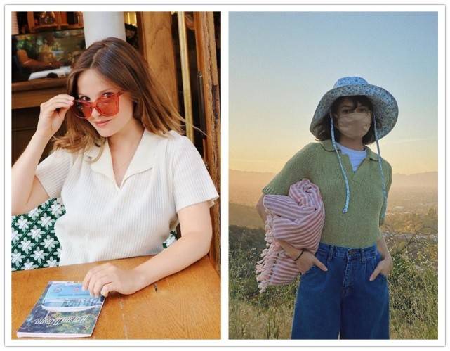 长度|初秋最美的look竟然是它！针织衫+半身裙优雅大方，女人味无可抵挡