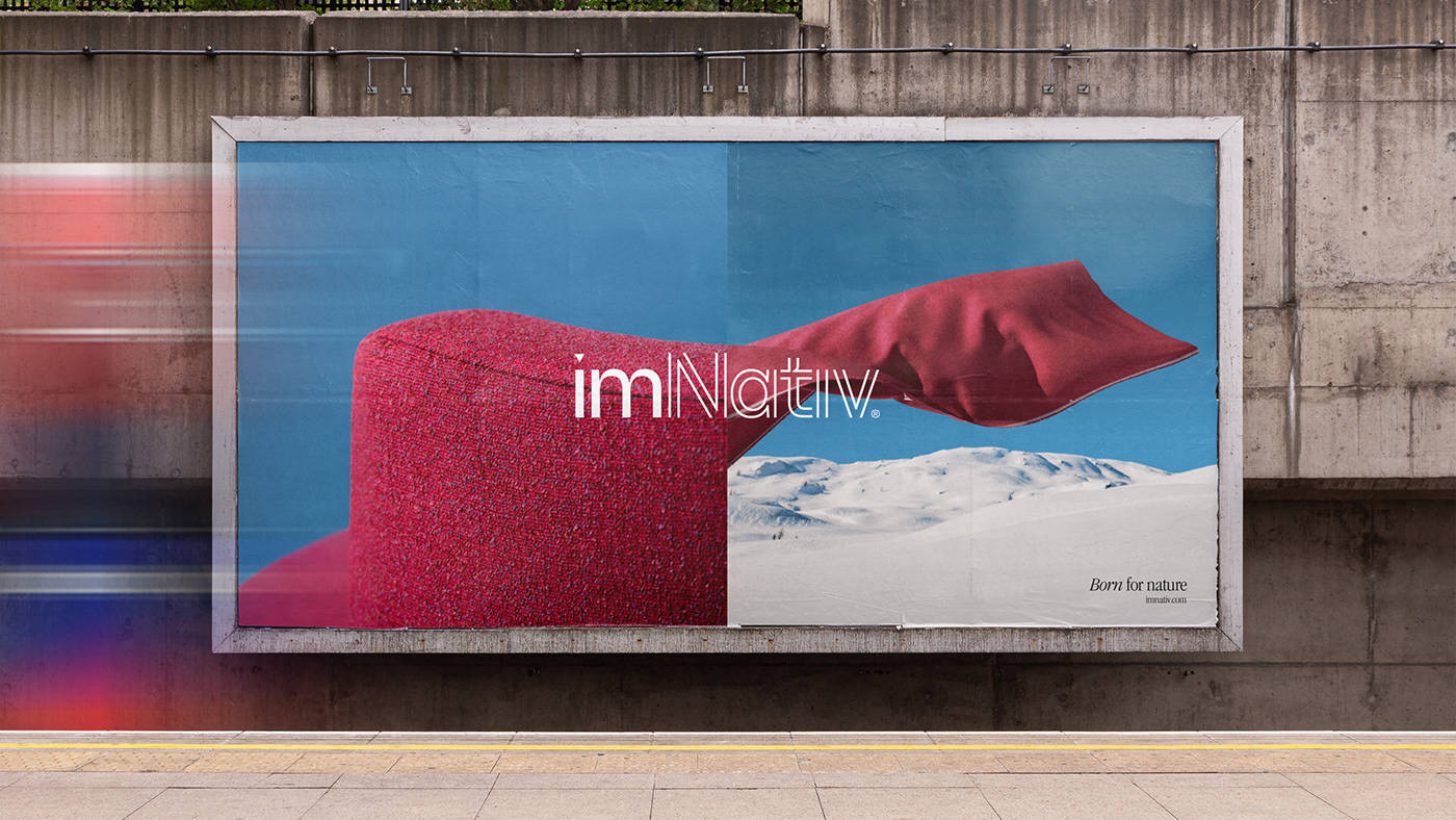 传播|平面设计 | imNativ 意大利可持续面料品牌形象设计