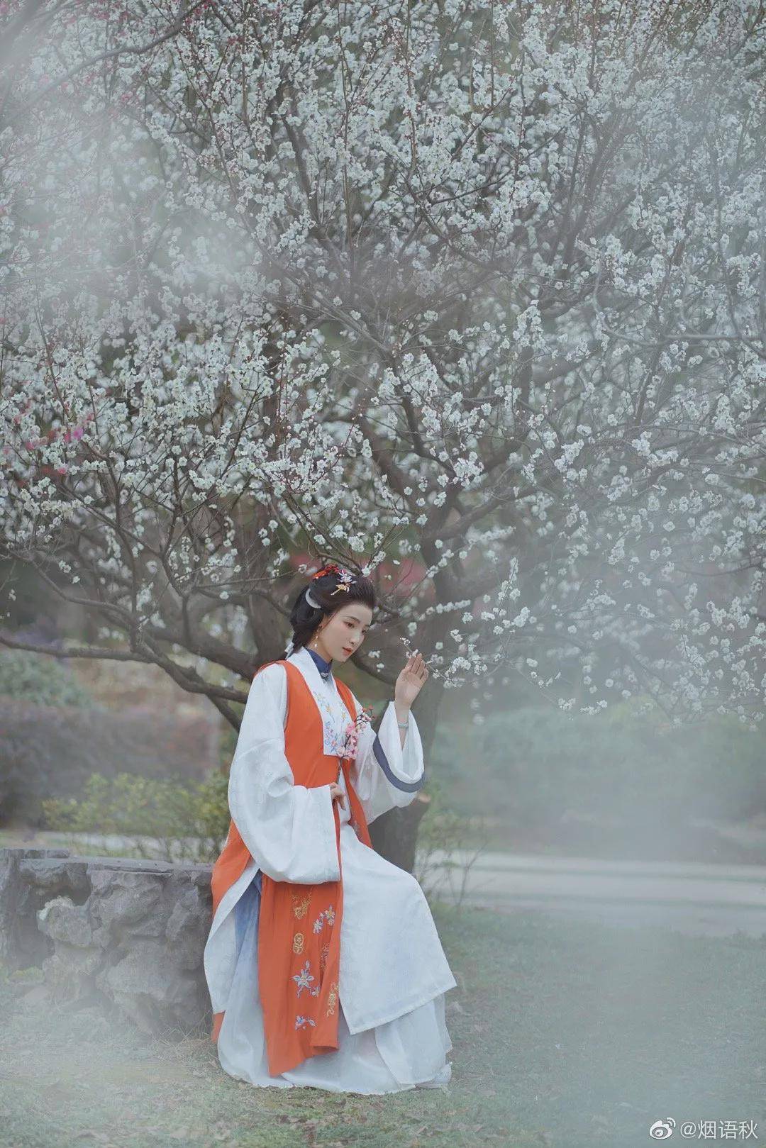 仙女|汉服小仙女：严寒独自开