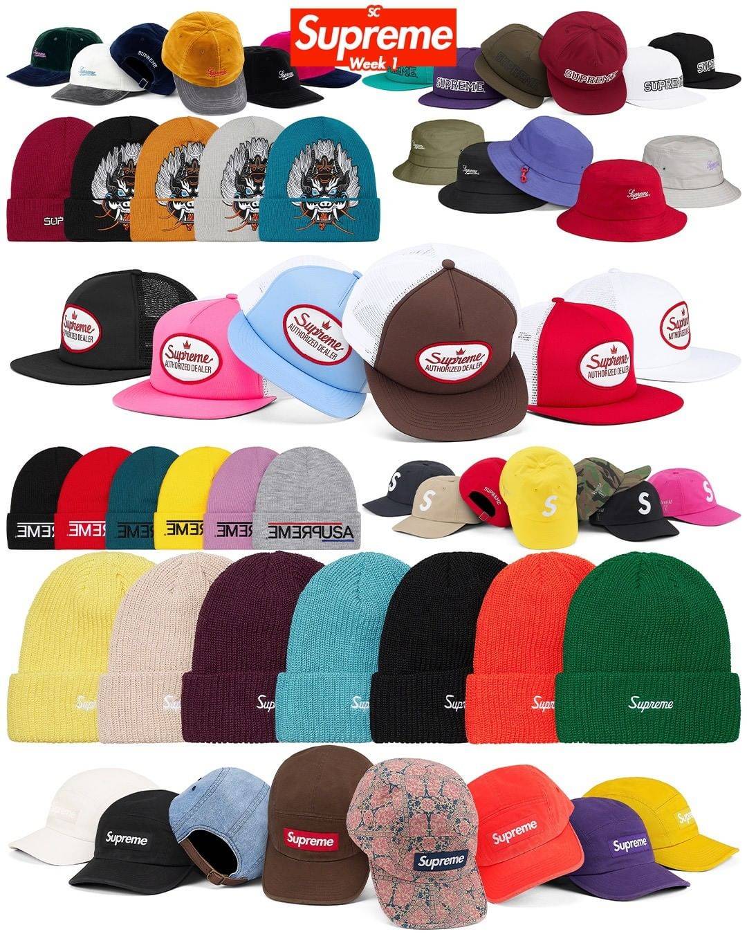 冠希亲|联名高达出必入！Supreme 2021 秋冬完整曝光！