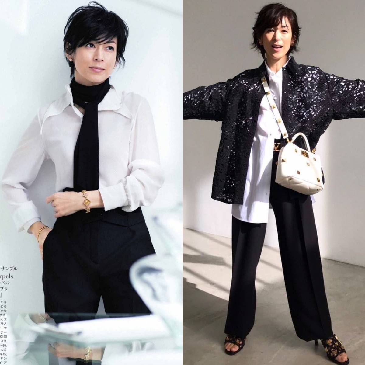 颜色|50岁还没老,穿衣别太老气!