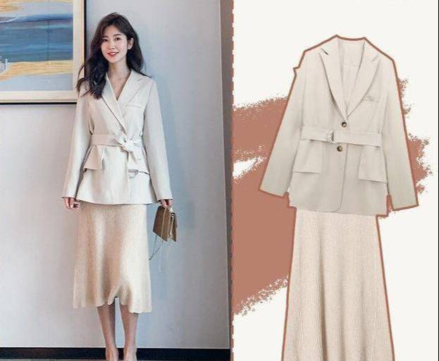 黑色|小西装外套搭配不同风格的单品，时尚又好看！