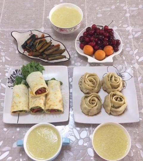 蔬菜|一周早餐记,这样的搭配你觉得有食欲吗?