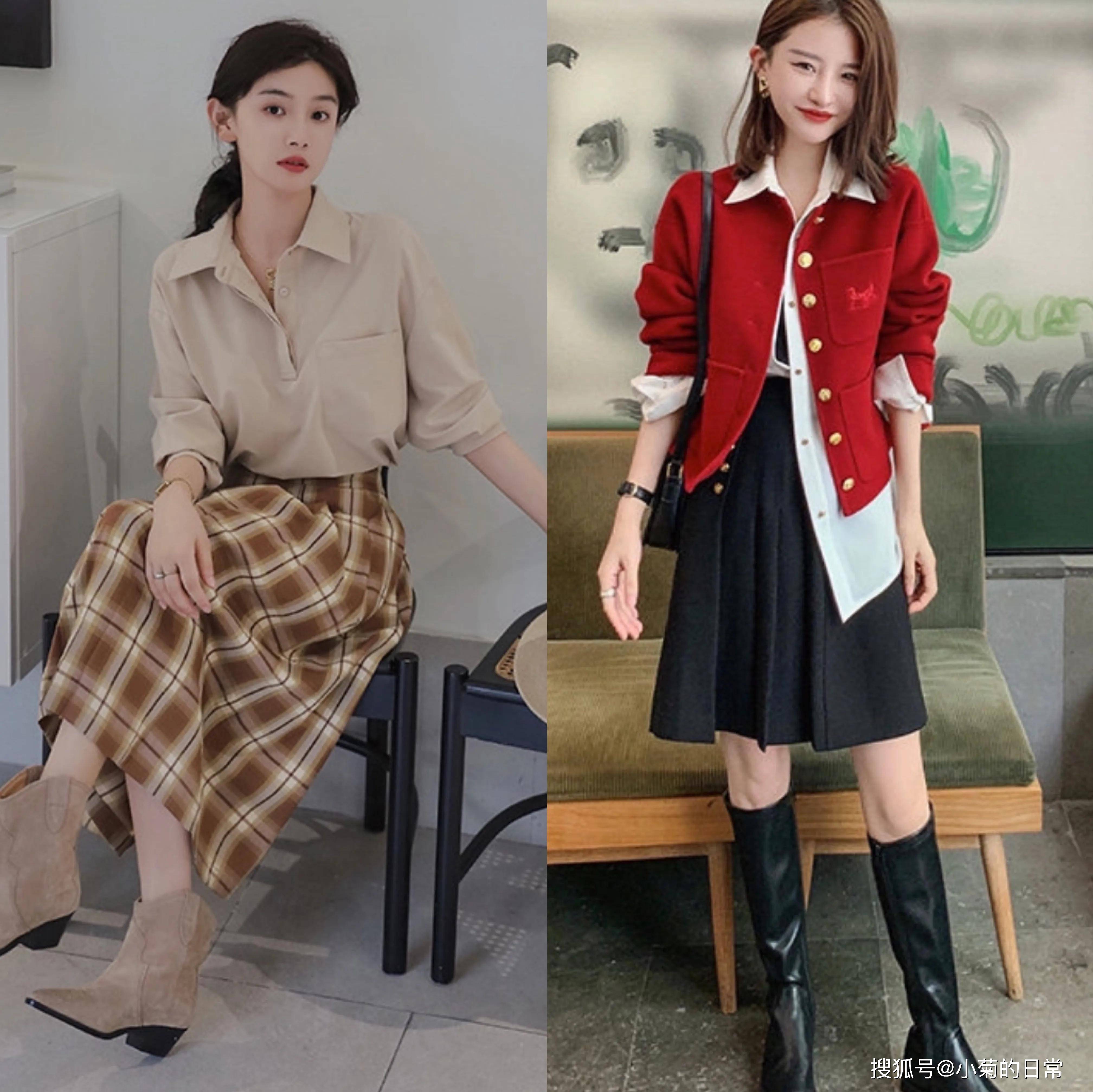 身材|80女生别穿得“紧绷绷”，经典的小轻熟装扮，清新减龄不约束