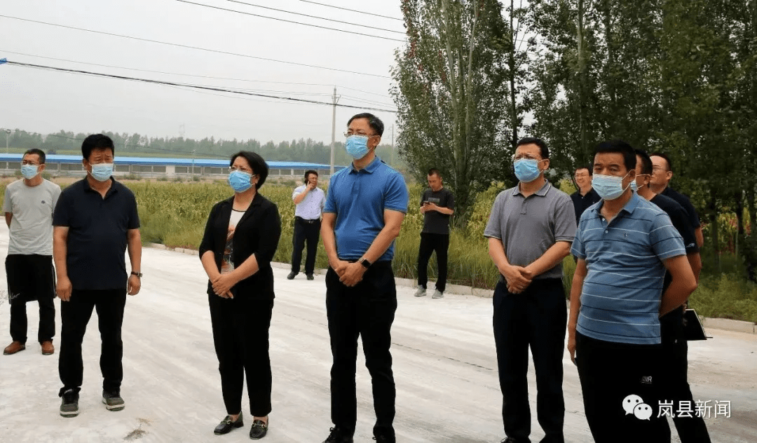 安晓飞一行先后深入山西康农薯业有限公司,岚县新大象生猪养殖有限