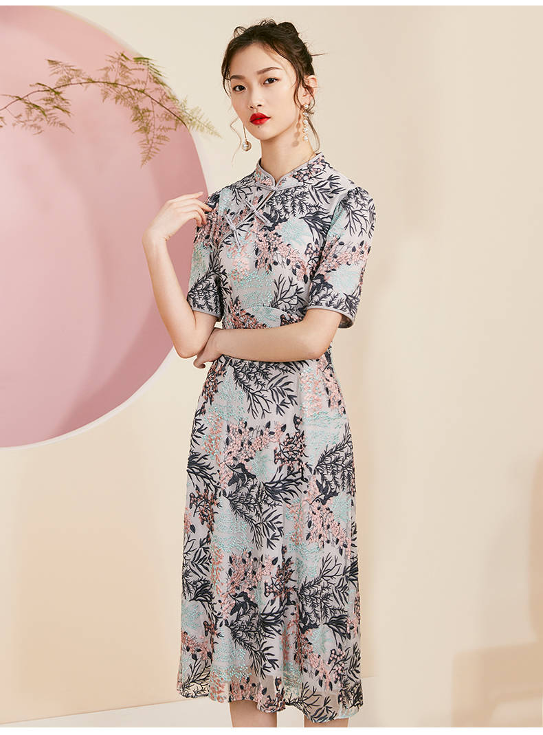 设计|婷婷长玉颈,款款小蛮腰。改良旗袍款式你值得拥有!