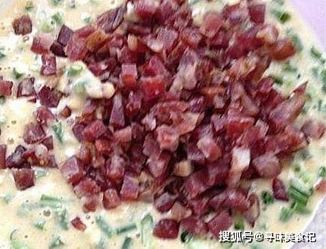 食材|孩子早餐就爱吃腊肠燕麦鸡蛋饼，食材丰富营养全面，好吃不上火