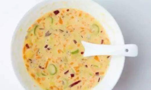 因为|早餐必备神器!圆葱蛋蔬饼,只需3步,轻松在家做!