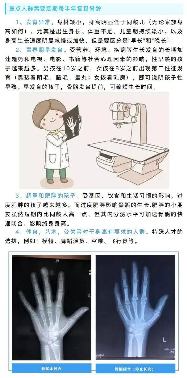 孩子能长多高？不妨来中医院测测骨龄