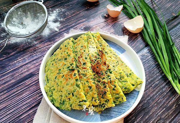 时间|一把韭菜，一碗面粉，两个鸡蛋，搅一搅，煎一煎，香喷喷