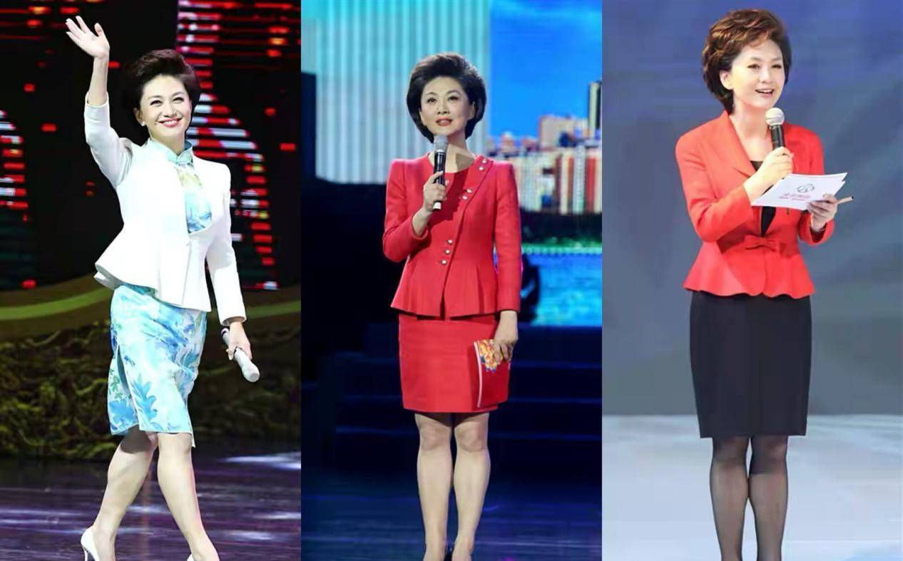 身材|央视主持海霞身材有多好，穿刺绣旗袍秀马蜂腰，女生看了酸到不行