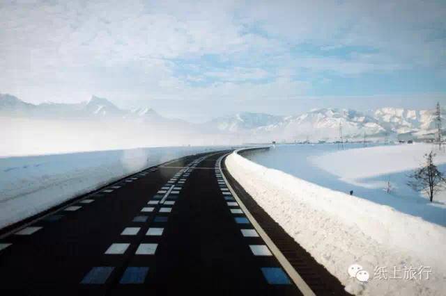 日本新潟：穿过长长的隧道，便是雪国