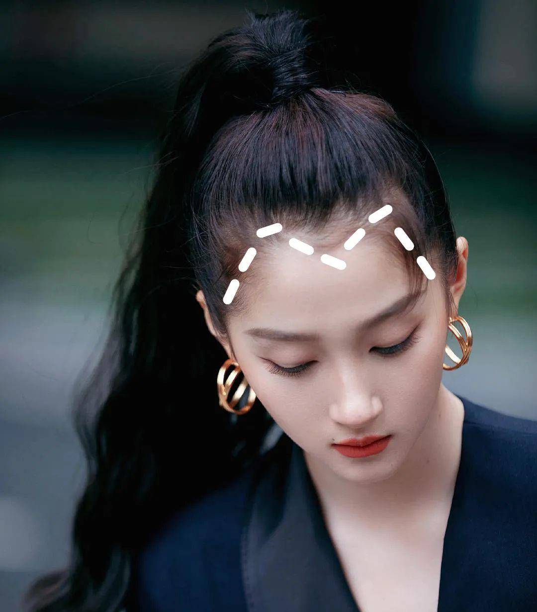 调整|赵露思调整发际线后显瘦10斤?提升颜值,拯救发际线小妙招来了!